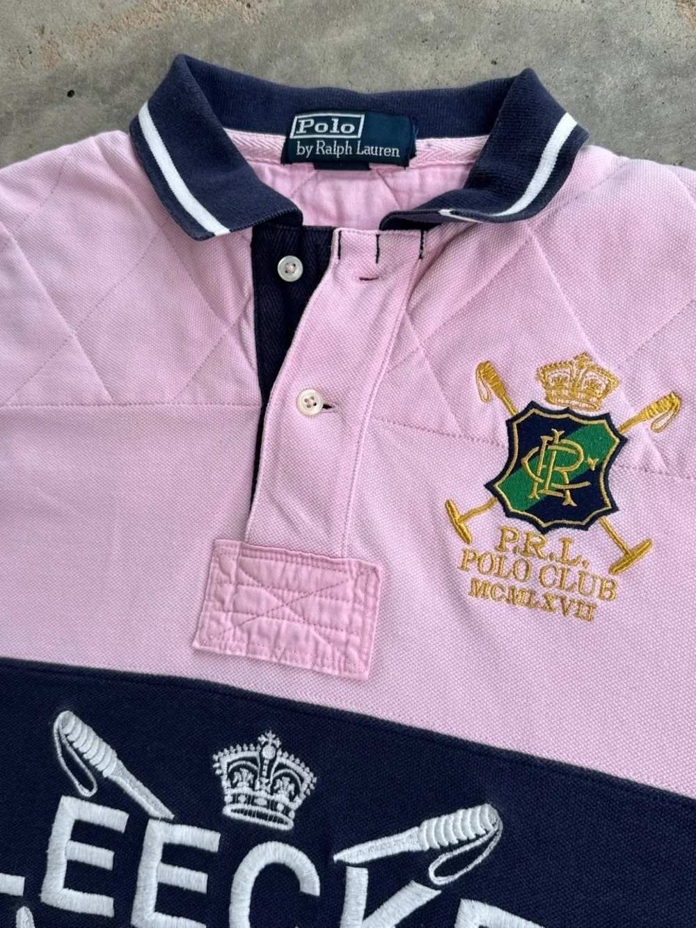 Polo Ralph Lauren Bleecker IV Polo Club Colorblock Rugby Shirt